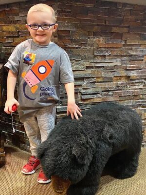 Smiling boy in Rising Star early orthodontic treatment program